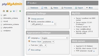 phpMyAdmin