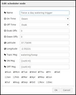 Scheduler - click on the image for larger version