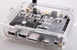 Radxa Rock Pro in enclosure