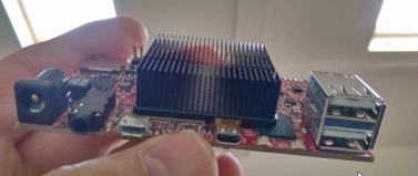 Heatsink on the Pixie Pro