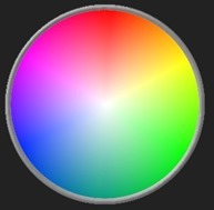 Possible use in a colour wheel