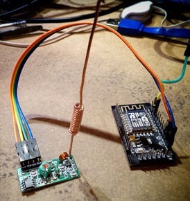 433Mhz to MQTT Gateway