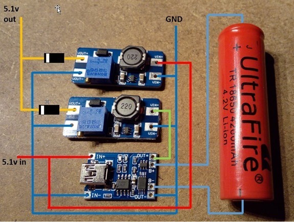 Part diagram for ups