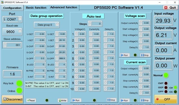 5020 software on the PC