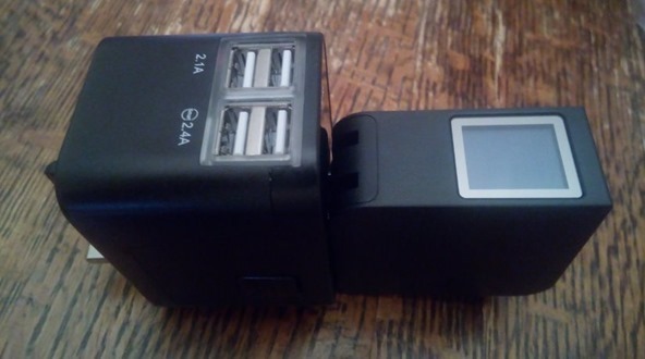 Allmaybe charger with universal adaptor