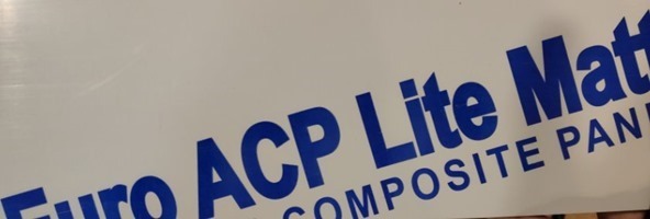 Composite black inside, blue outside