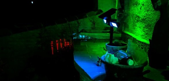 Ambient light output in the dark