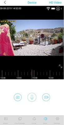 Camera with controls