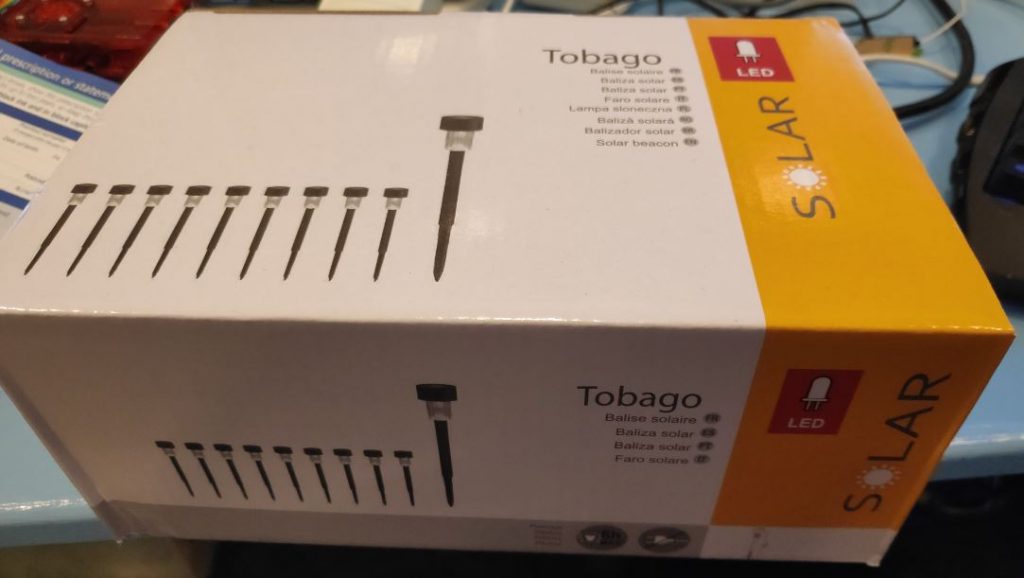 Tobago lights from Ebay