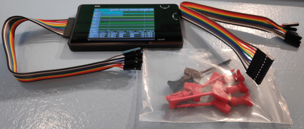 LA104 with spare lead