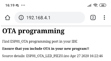 OTA on ESP-01