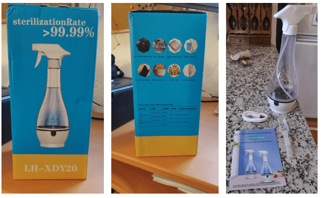 Disinfectant generator