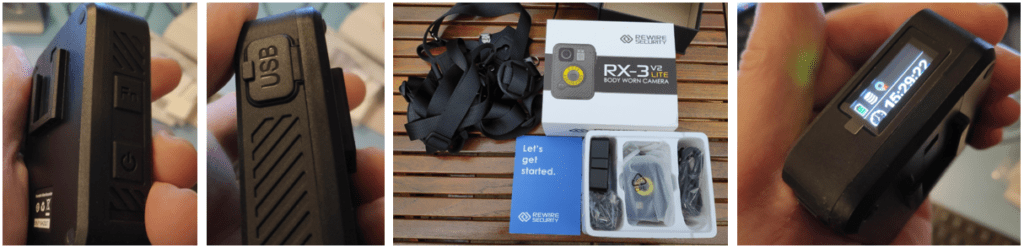 Various shots of the RX3 package and camera