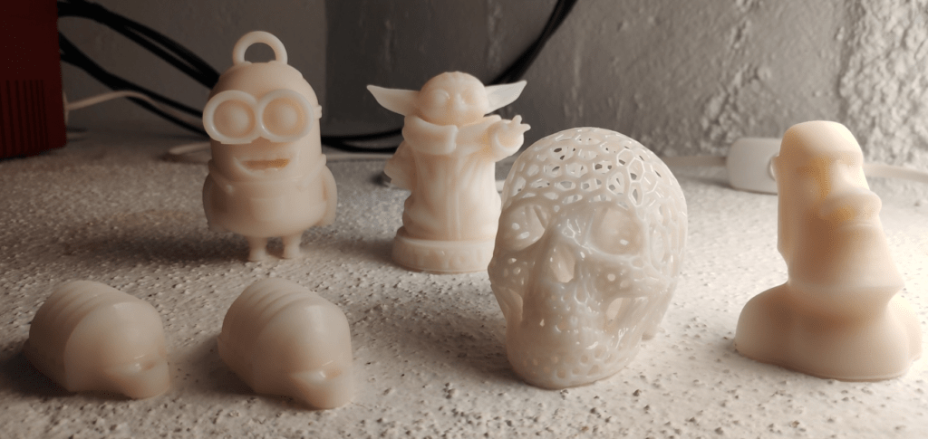 Crealty 3D LD-002R LCD Resin Printer output