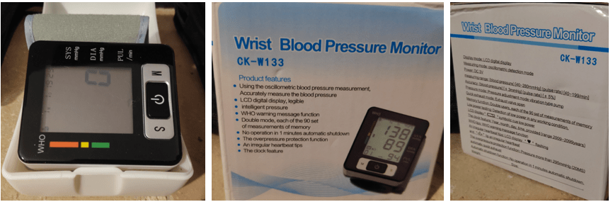 Boxym Blood Pressure Monitor from Banggood