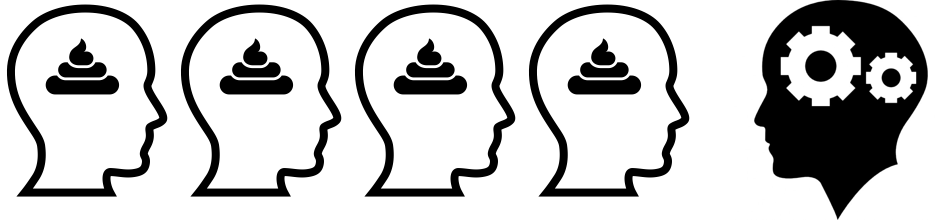 illiterate users, brainy admins