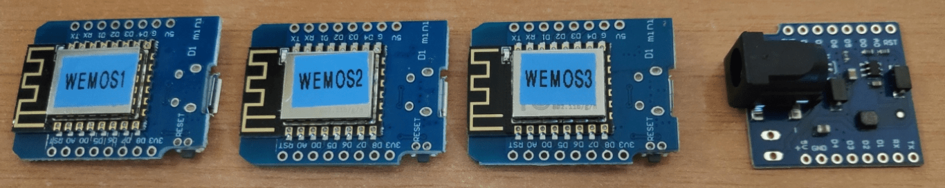 Wemos D1 Mini + Power Shield