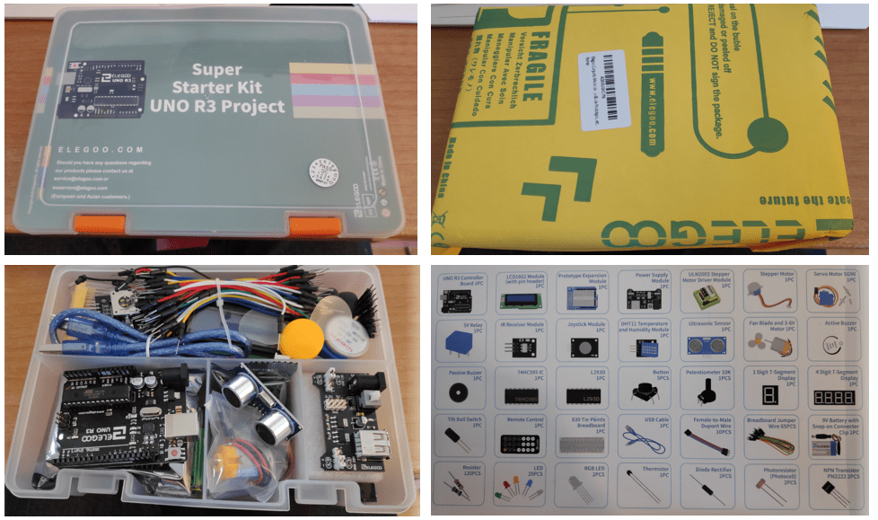 Elegoo Uno R3 Super Starter Kit inc Uno