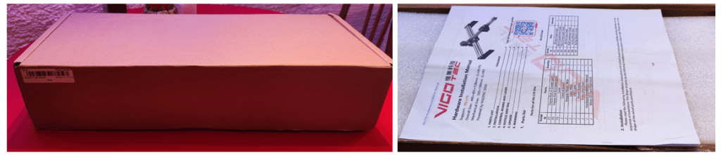 The adequate box the VG-LX7 laser engraver arrived in 