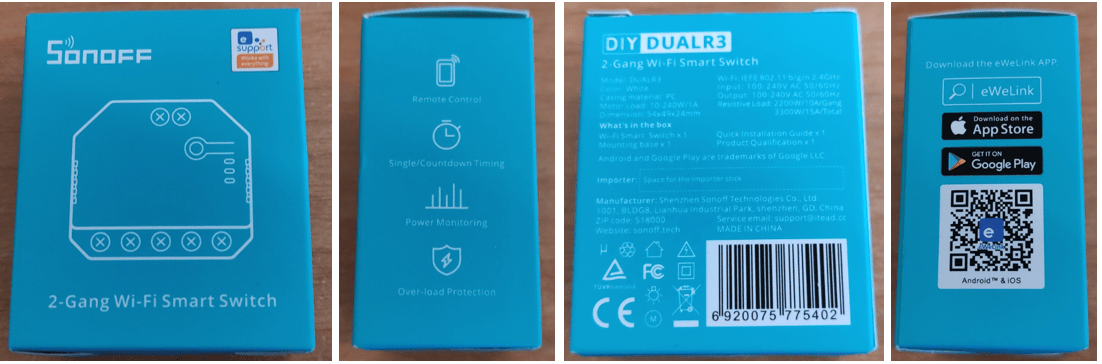 Sonoff DualR3