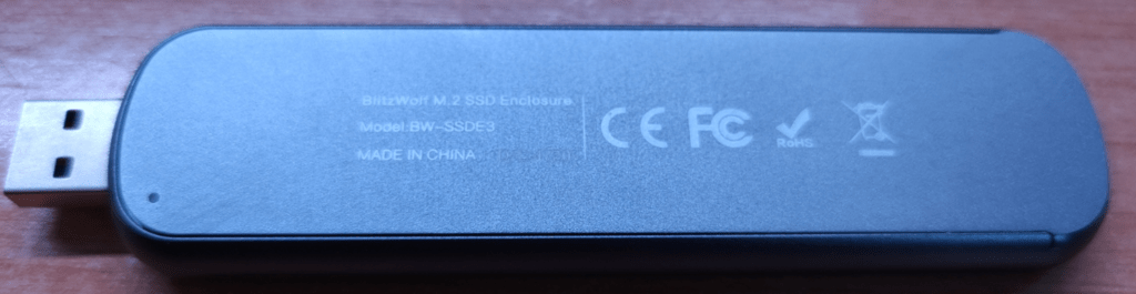 Blitzwolf SSD Enclosure