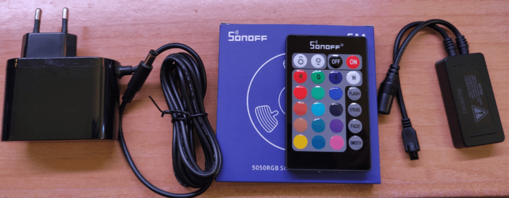 L1 Lite LED strip complete with power, controller and branded IR remote