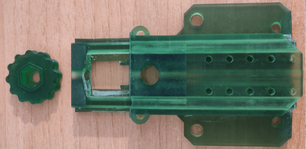 3D printed resin z-axis unit