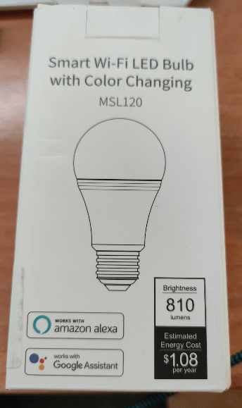Meross MSL120 RGBW Lamp