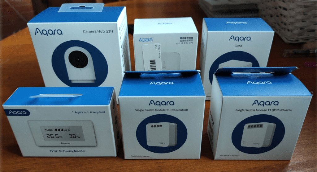 Various Aqara Products
