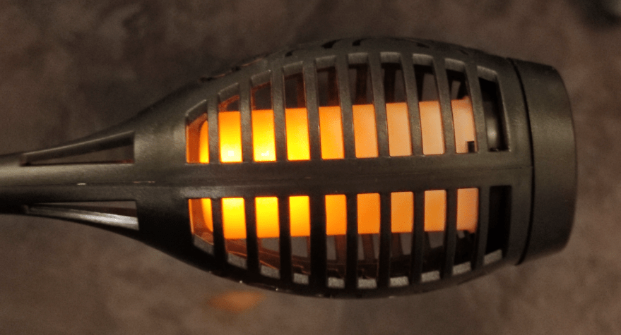 Orange flicker lights