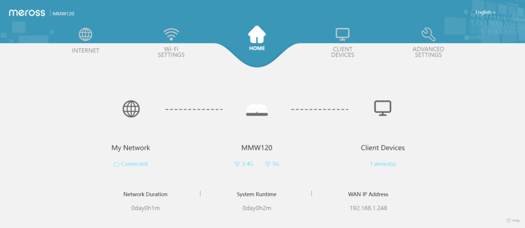 Meross MMW120 Mesh Router