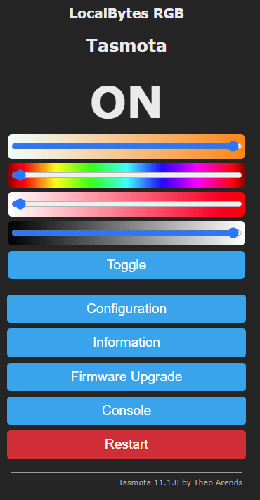 LOCAL BYTES RGB+CT Lamp