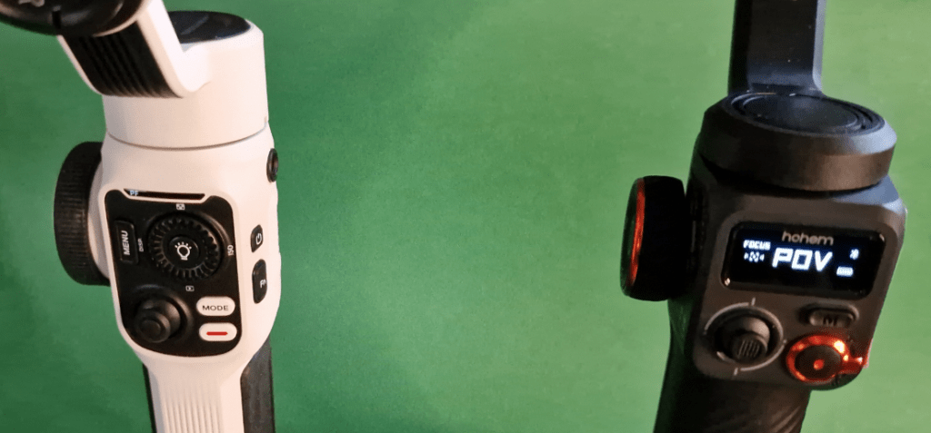 Zhiyun and M6 displays