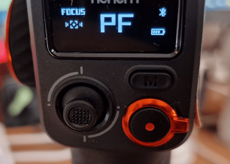 Hohem M6 MODE button in black