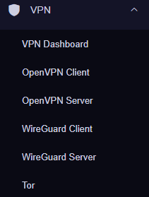 GL-iNET VPN options
