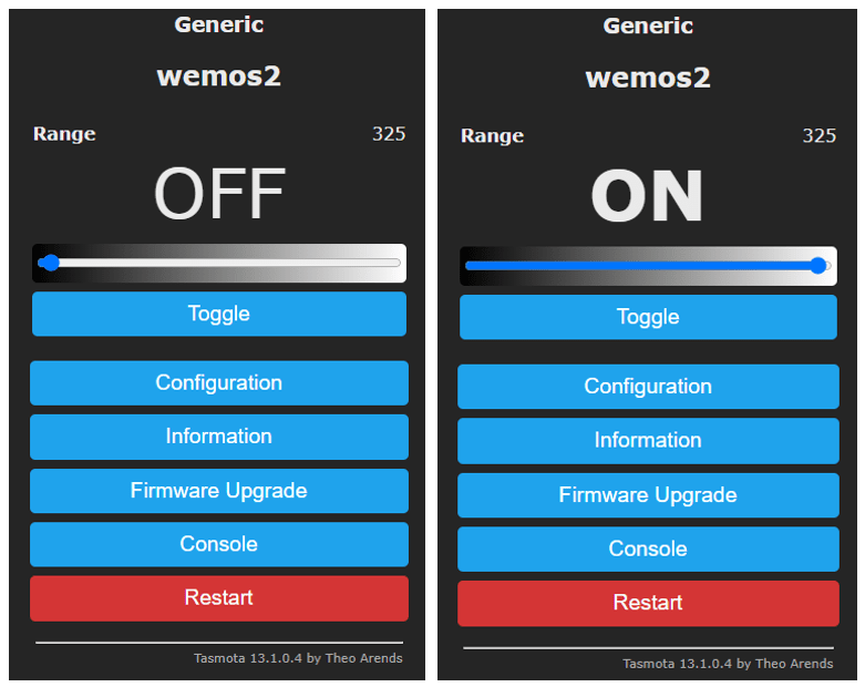 Wemos D1 with analog input measuring battery voltage