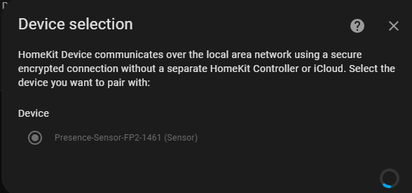 Aqara FP2 Homekit integration