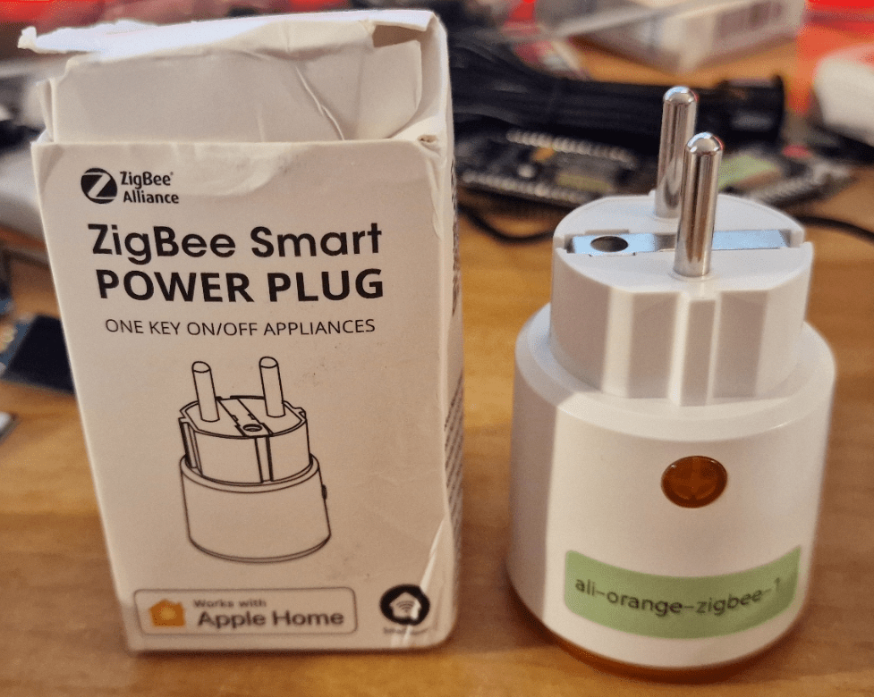 V2 Orange Zigbee Plug 16A