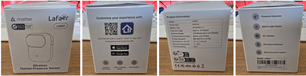 LWR01 wireless Human Presence Detector